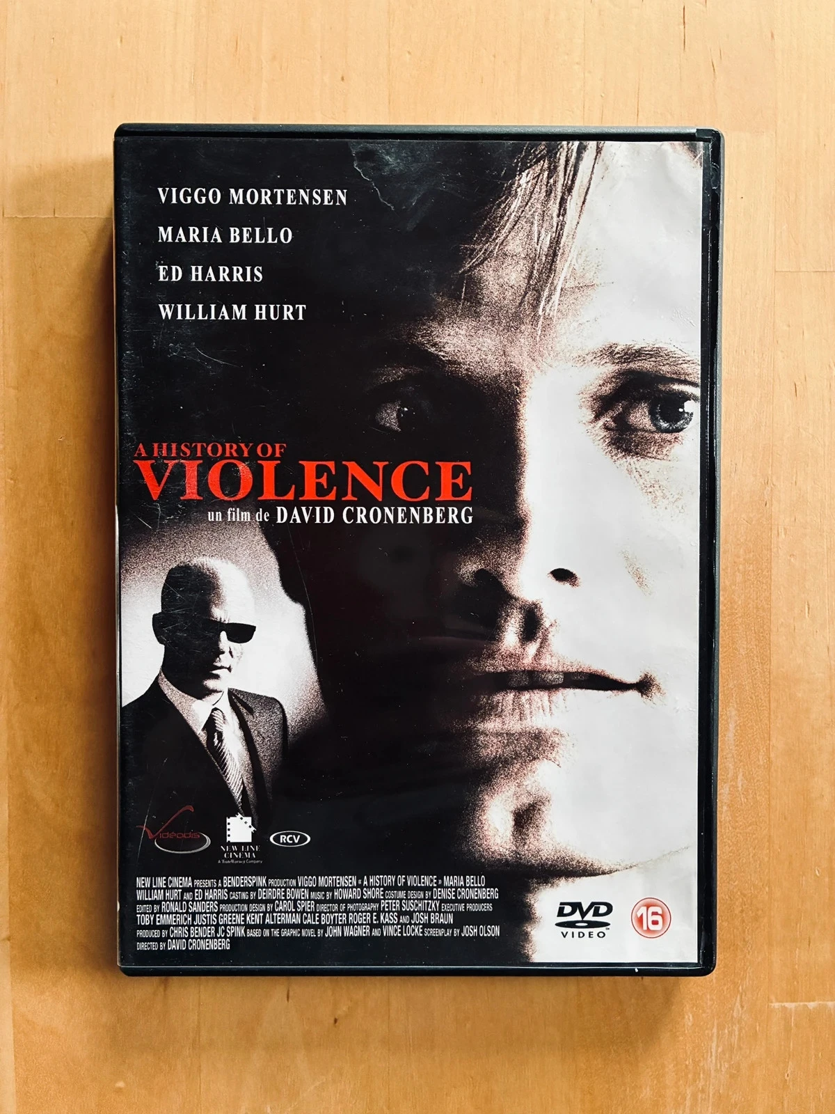 DVD A history of violence de David Cronenberg.